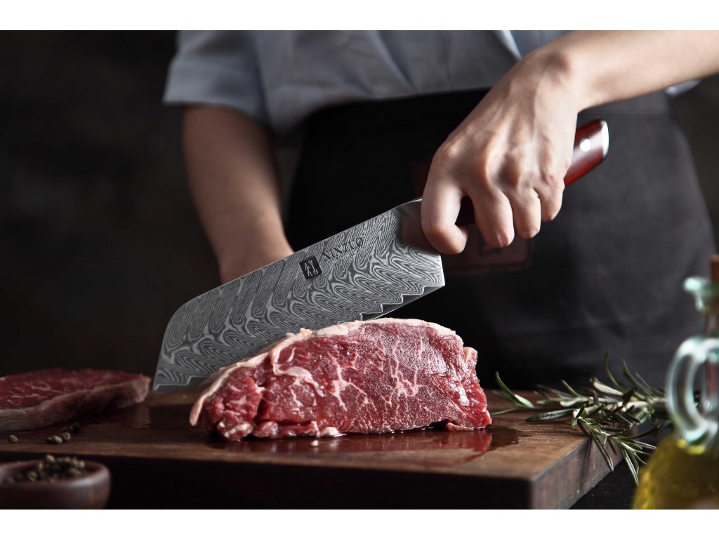 Nóż Santoku XinZuo Yi B27 7